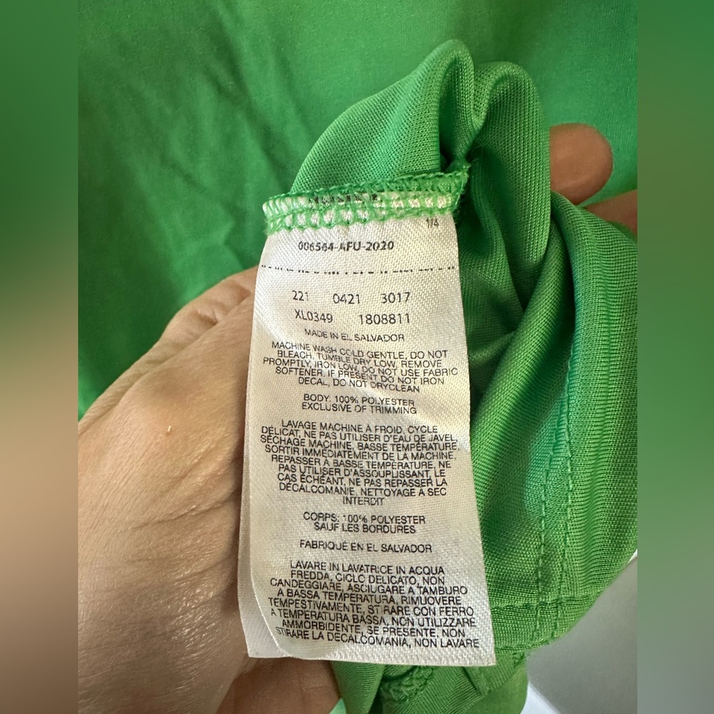 Columbia Green Long Sleeve Omni Shade Hoodie - Picture 4 of 4